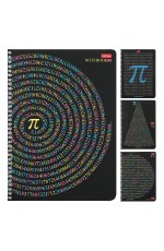 Тетрадь А4 80л кл спир Число Пи Хатбер