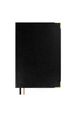 Ежедневник недат А5 золсрез интегроблисккожа черн Сариф 70647 Феникс