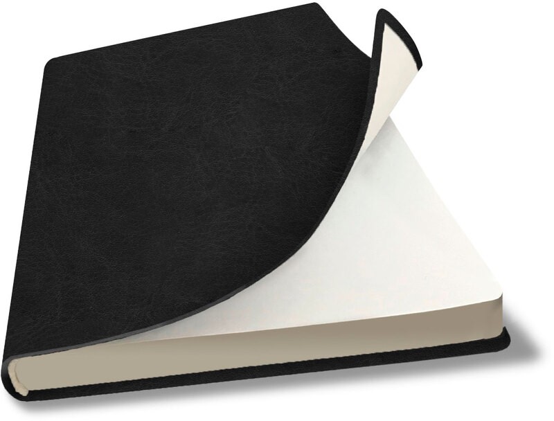 Ежедневник недат В6 128л лин исккожа черн Sigma FLEX 01503-BK Lamark