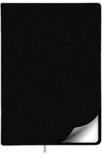 Ежедневник недат А5 136л лин исккожа черн Modern FLEX 01452-BK Lamark