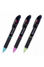 Ручка шаравт 4цв 0 7мм Multicolor 143936 Brauberg