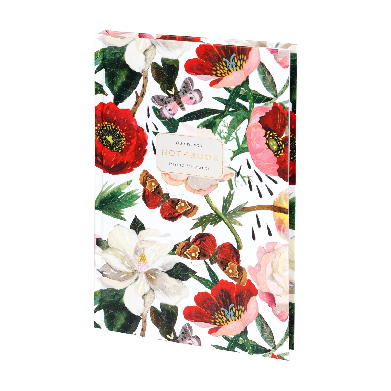 Тетрадь 80л кл твобл Flora Пионы 3-80-072/42 Альт