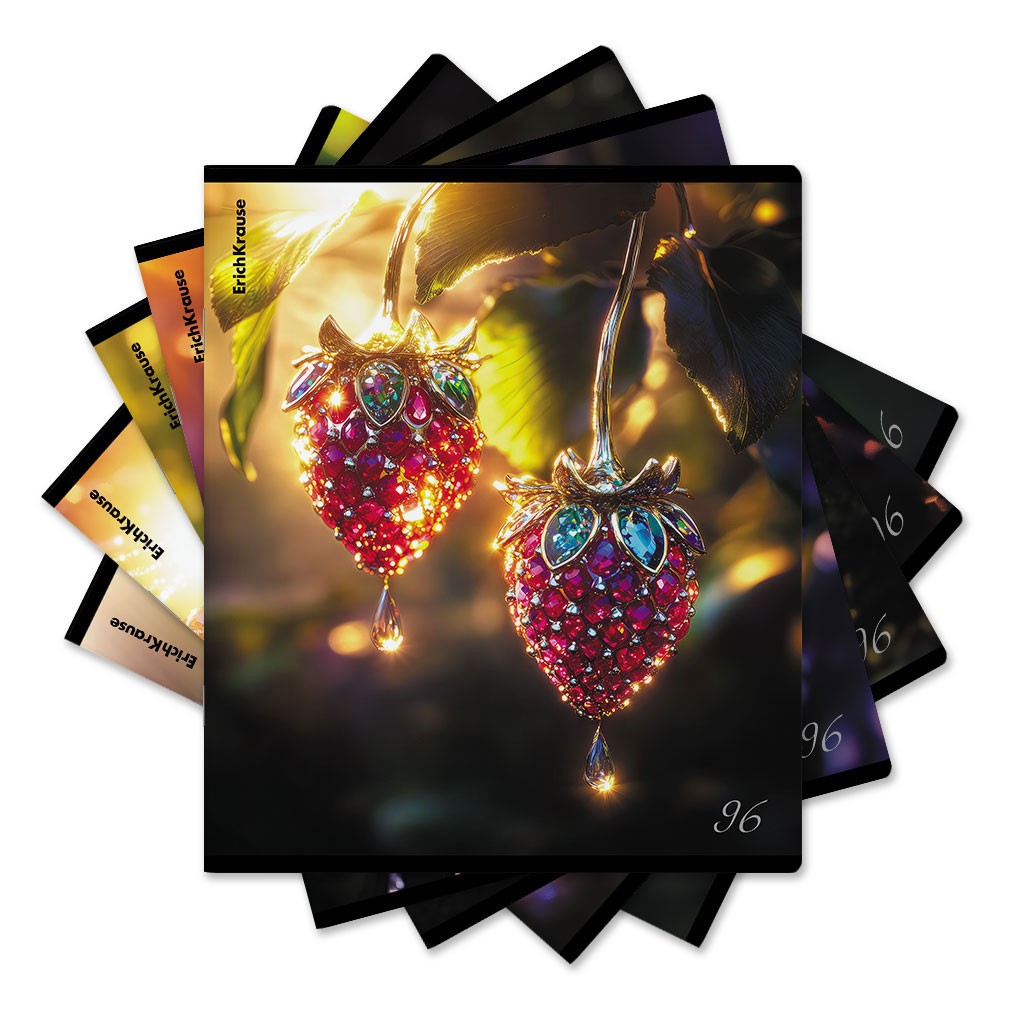 Тетрадь 96л кл Стекловидный 65239 Erich Krause