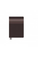 Ежедневник недат А5 цвсрез исккожа корич Лайка 70626 Феникс