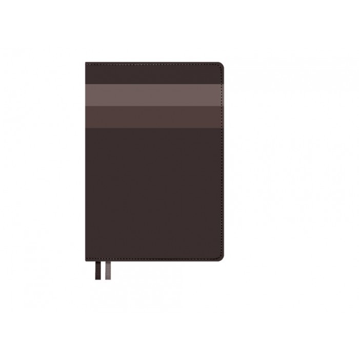 Ежедневник недат А5 цвсрез исккожа корич Лайка 70626 Феникс