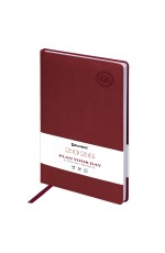 Ежедневник дат 2026г А4 исккожа бордо Фаворит 117240 Brauberg