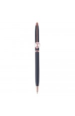 Ручка шарподар 0 8мм авт син меткорпус с жемчуж Black jewel 66004 Meshu