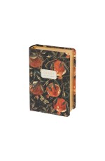 Ежедневник недат А7 золсрез твобл Флора Гранат 3-814/01 Bruno Visconti