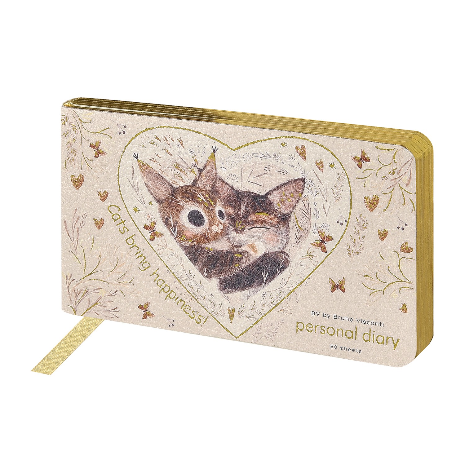 Еженедельник недат карм исккожа золотсрез Love me 3-741/12 Bruno Visconti