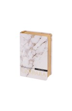 Ежедневник недат А7 золсрез твобл Carrara/Каррара 3-814/02 Bruno Visconti