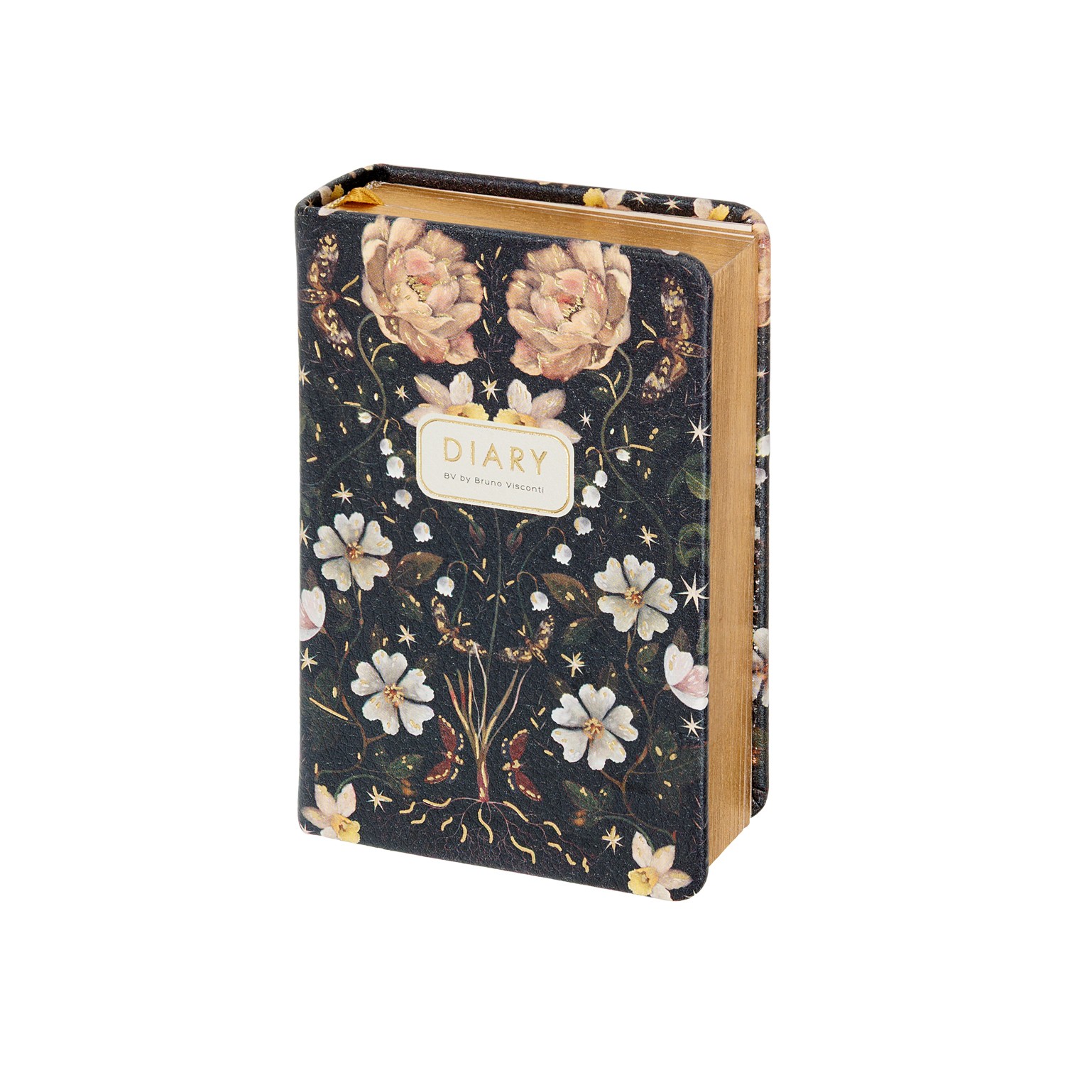 Ежедневник недат А7 золсрез исккожа Ночной сад 3-815/08 Bruno Visconti