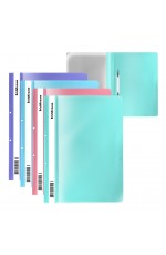 Папка-скоросшиватель А4 с перфорассортPastel 50485 Erich Krause