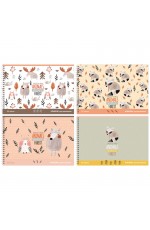 Альбом для рисования 32л., А4, на гребне BG Animals forest