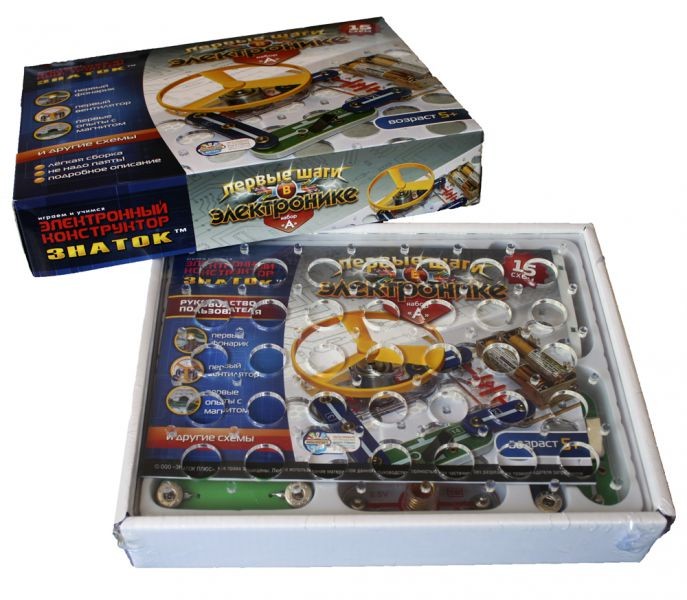 Констр-р эл 15 схем Набор А 15А-Znat Знаток
