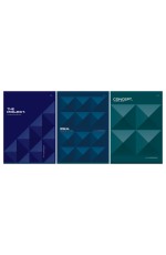 Тетрадь 60л., А4, клетка BG Monocolor. Corporate identity