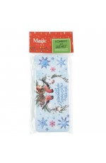 Коробка подар мет д/денег Снегири 88528 Феникс-Презент