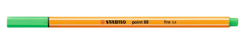 РУЧКА КАПИЛЛЯРНАЯ STABILO POINT 88 СВЕТЛО-ИЗУМРУДНАЯ