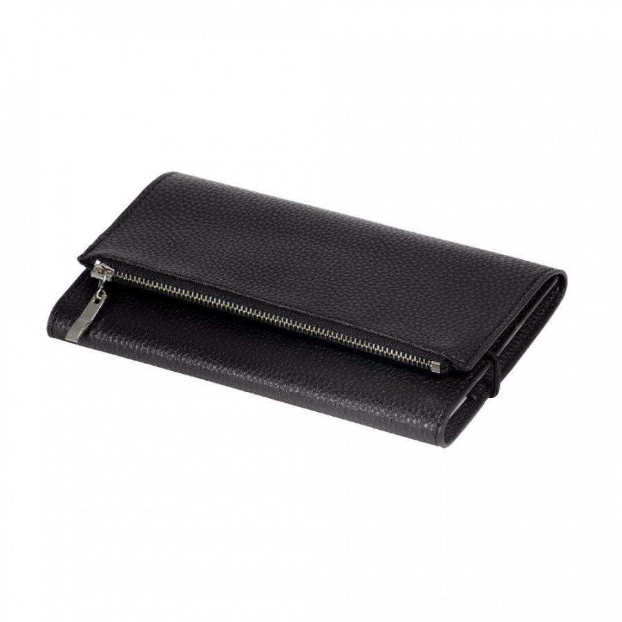 Ежедневник недатированный - портмоне А5 кожа черный Dolce vita 3-670/02 Bruno Visconti