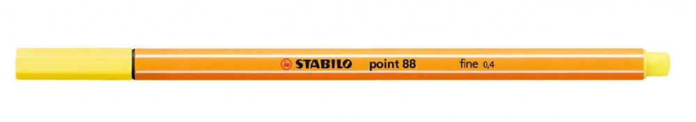 РУЧКА КАПИЛЛЯРНАЯ STABILO POINT 88 ЛИМОННО-ЖЕЛТАЯ