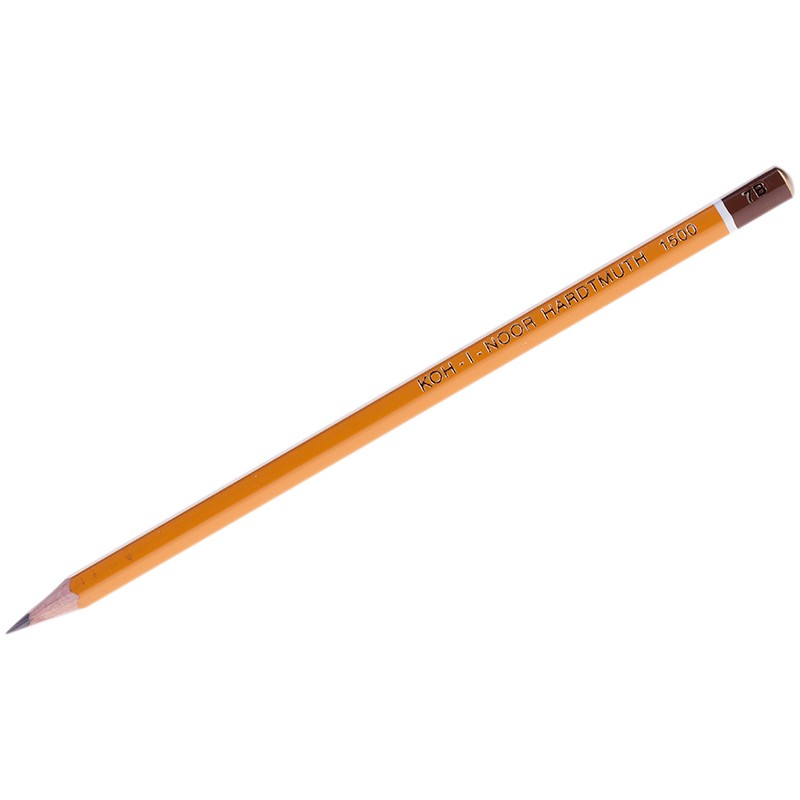 Карандаш ч/г Koh-I-Noor 1500 7В, заточен.