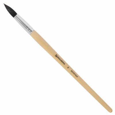 Кисть белка №8 кр 200185 Brauberg