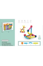 Констр-р магнитный 25 дет в кор 1063 Маркер игрушка