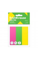 Стикеры -закладки 25*75мм 3цв*100л 61563 Erich Krause