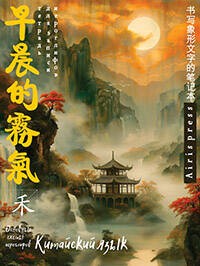 Тетрадь для записи китайских иероглифов (Пагода на закате)