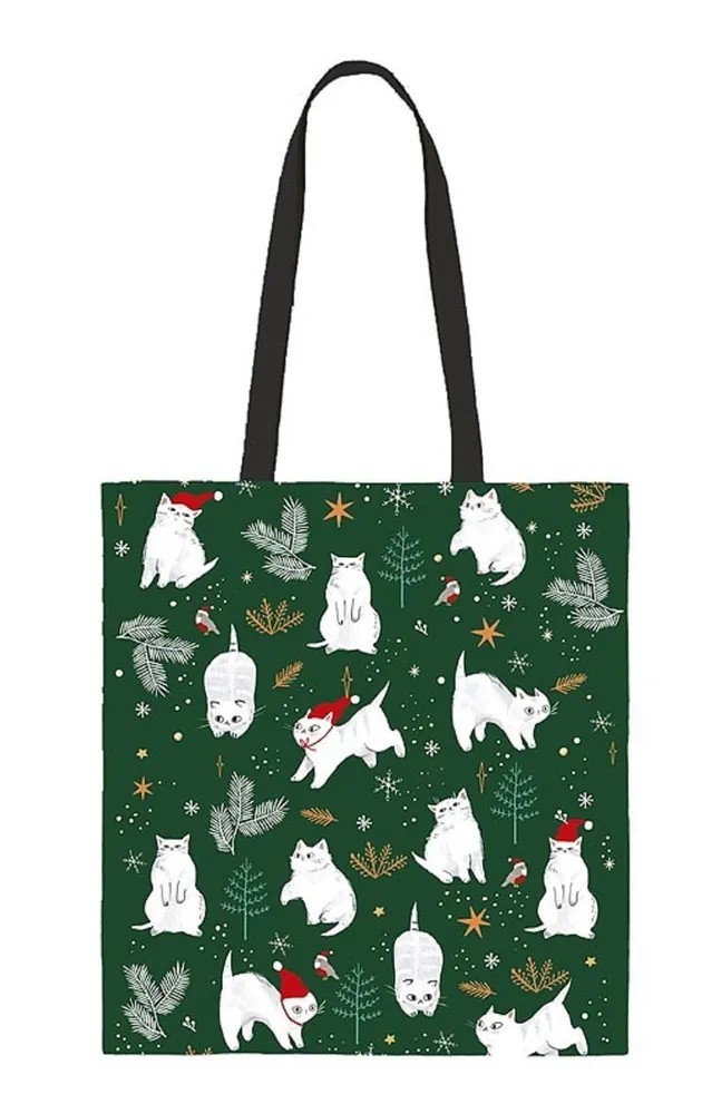 Сумка-шоппер текстильная премиум Новый Год Арт и Дизайн