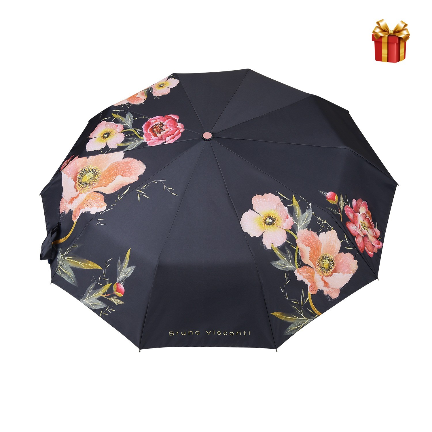 Зонт автомат подаруп Флора Розовое цветение 2-871/03 Bruno Visconti