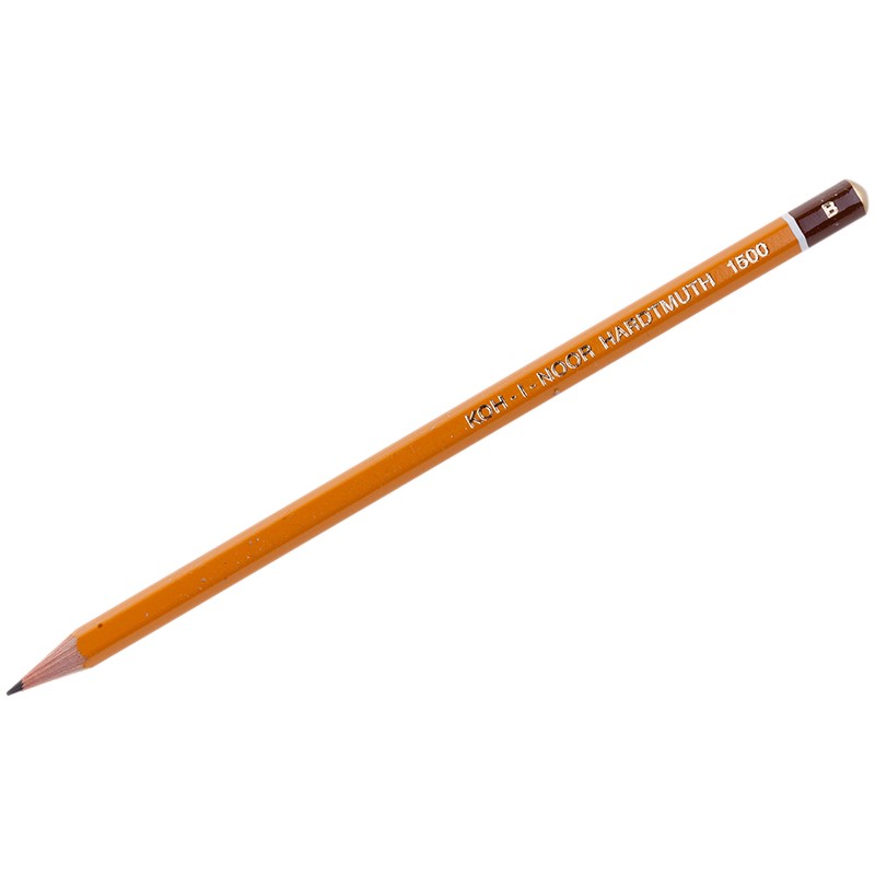 Карандаш ч/г Koh-I-Noor 1500 В, заточен.