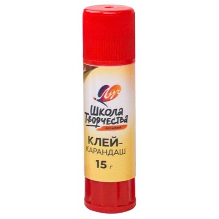 Клей-карандаш 15г Школа творчества 29С 1736-08 Луч