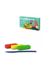 Пластилин 6цв мягк раститоснова стек Baby 61323 Erich Krause