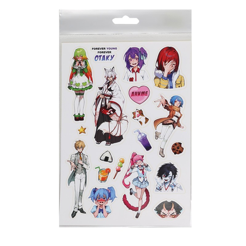 Наклейки 1л Герои Косплей-аниме 67576 Феникс