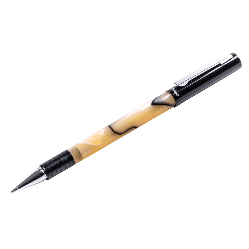 Ручка шариковая подарочная Berlingo Fantasy синяя, 0,7мм, корпус: бежевый акрил