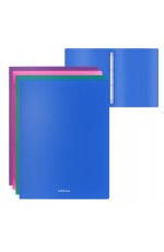 Папка на 4 кольцах Erich Krause Glance Vivid, 24мм, 500мкм, ассорти