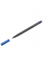 Ручка капиллярная Faber-Castell Grip Finepen синяя, 0,4мм, трехгранная