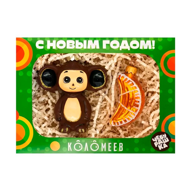 Елочигруш стекло Чебурашка 5 в упак НФ-2304