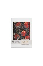 Картхолдер на молн в подаруп Флора Гранат 14-096/03 Bruno Visconti