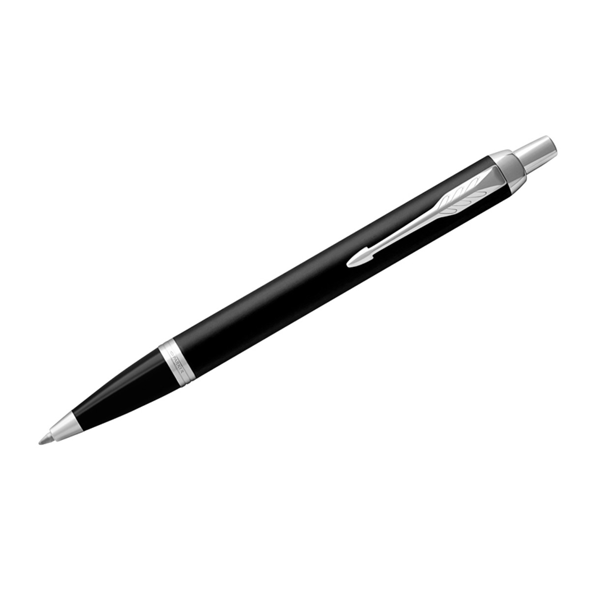 Ручка шариковая Parker IM Essential Muted Black CT синяя, 1,0мм, кнопочн., подарочная упаковка