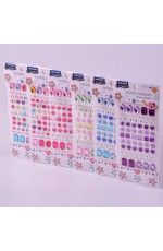 Стразы - наклейки пласт 6 видов М-20450 MAZARI