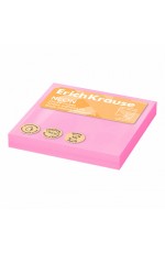 Стикеры 75*75мм 100л розовый Neon 61657 Erich Krause