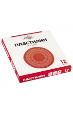 Пластилин 12 цв 240г 2001241_12 Гамма
