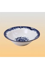 Гжель Миска Трапеза большая