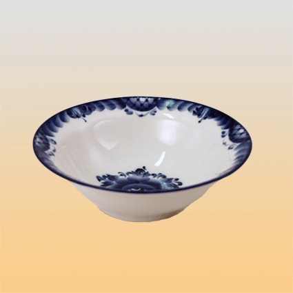 Гжель Миска Трапеза малая