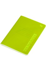 Записная книжка А6 50л. на сшивке BG Neotone, желтый, фактурное тиснение, блок в точку 80г/м2