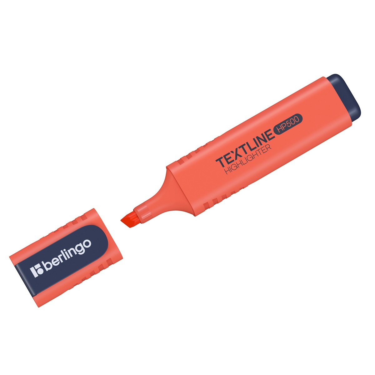 Текстовыделитель Berlingo Textline HP500 персиковый, 1-5мм