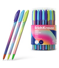 Ручка шар 0 7мм син NeoR Stick Cool Ray 61012 Erich Krause