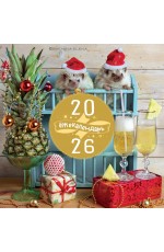 Ёжекалендарь. Ананасное настроение. Календарь настенный на 2026 год (300х300) Ёжекалендарь. Ананасное настроение. Календарь настенный на 2026 год (300х300)