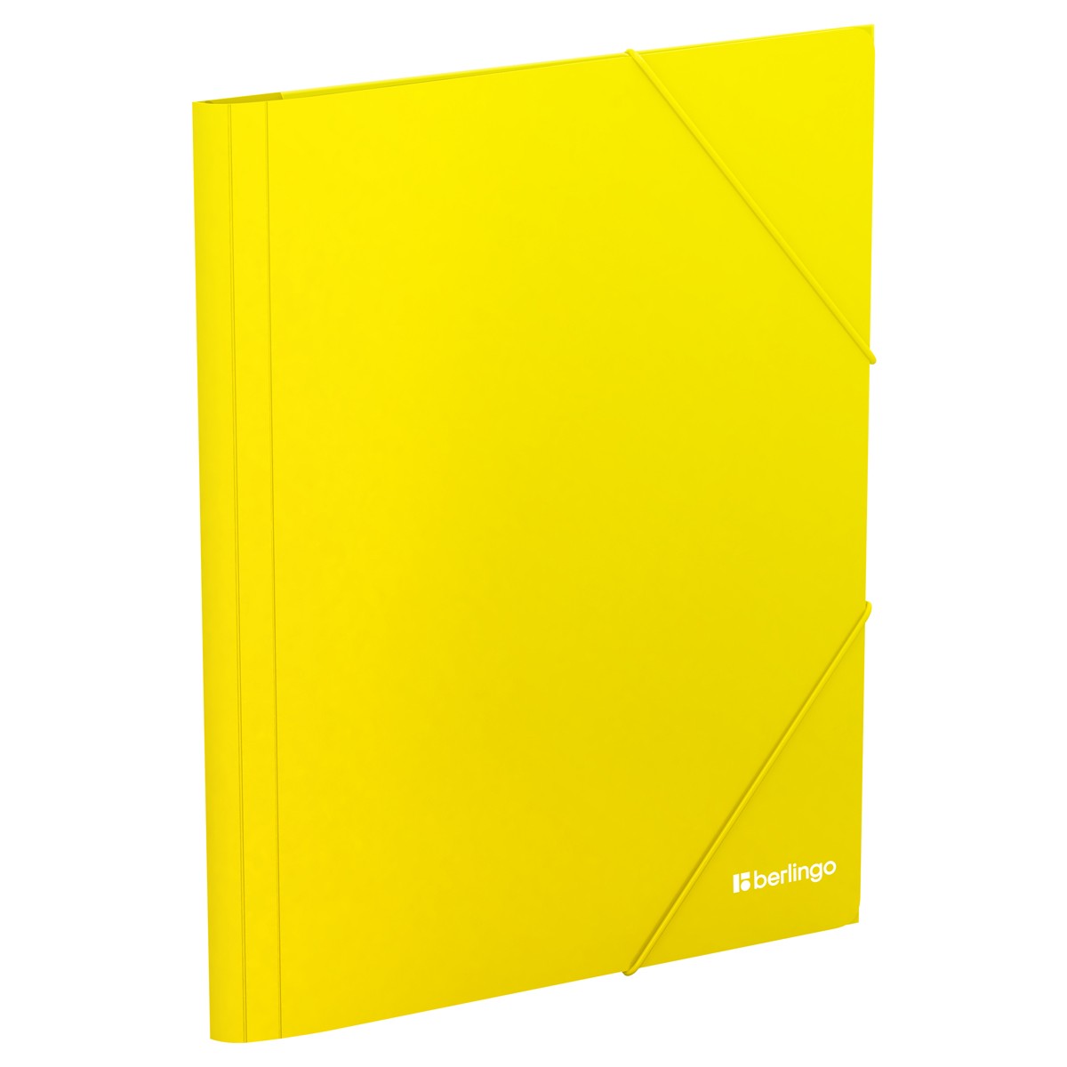 Папка на резинке Berlingo Soft Touch А4, 600мкм, желтая
